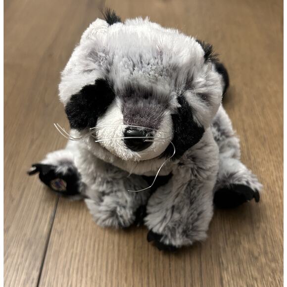 Ganz Webkinz Raccoon HM143 Gray No Code Rare Retired Plush Stuffed Animal - Picture 12 of 12